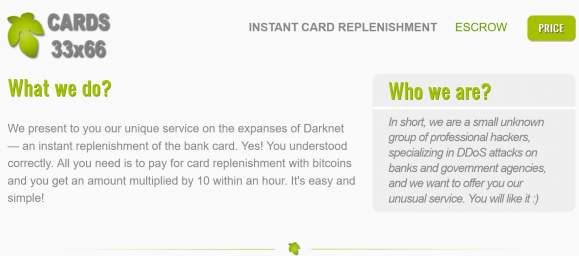 Credit Cards - INSTANT CARD REPLENISHMENT